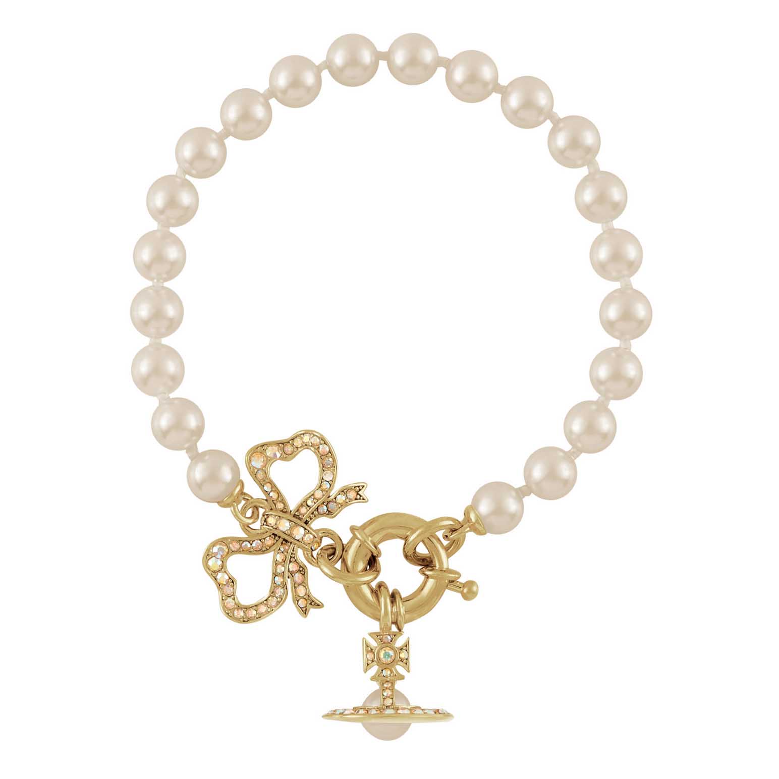 Vivienne Westwood Rigoberta Pearl Bracelet